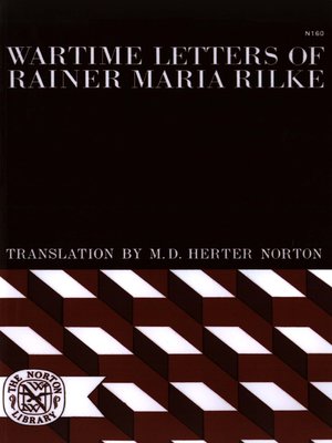 cover image of Wartime Letters of Rainer Maria Rilke